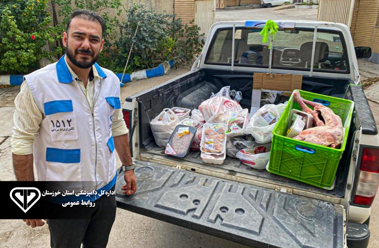 کشف و معدوم سازی 160 کیلوگرم فرآورده های خام دامی غیر قابل مصرف در مسجدسلیمان 